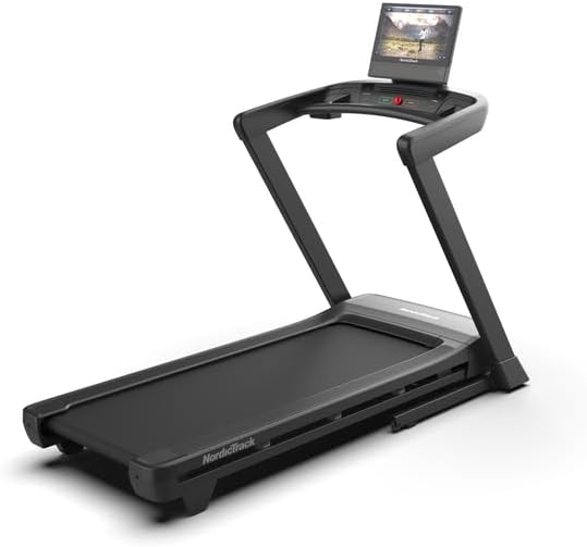 NordicTrack T Series 16 running treadmill with large touchscreen
