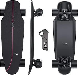 DNASKATE M8 electric skateboard with integrated body, black