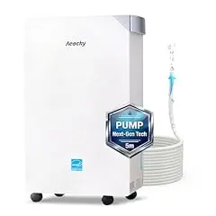 AEOCKY 4500 sq ft dehumidifier with built-in pump, white