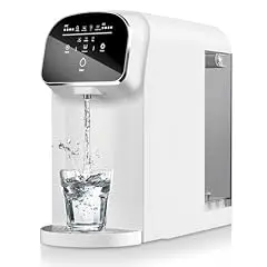 Aigerri compact 5-stage countertop reverse osmosis system, white