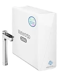 X12 1200 GPD tankless reverse osmosis system with alkaline remineralization, black