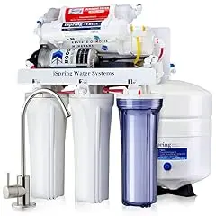 iSpring RCC7P-AK reverse osmosis system with booster pump and alkaline filter